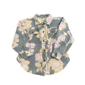 Free People Printed Ruby Jacket Women's Size L